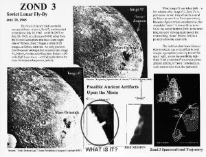 Photograph taken by the Lunar Orbiter conjure up some questions about unknown structures found on the Moon. 