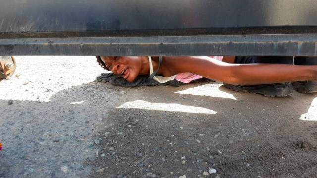 El grito desesperado de una migrante haitiana en México: “Mi hijo está enfermo. ¡Ayúdenme!”