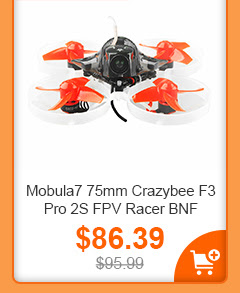 Mobula7 75mm Crazybee F3 Pro 2S FPV Racer BNF