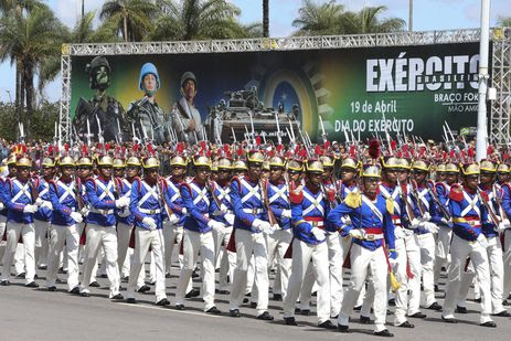 Antonio Cruz/Agência Brasil Cerimônia comemorativa do Dia do Exército, no Quartel-General do Exército, no Setor Militar Urbano, em Brasília