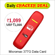 Micromax 377G Data Card
