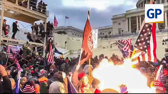 CAPITOL POLICE FIRED EXPLODING FLASH GRENADE INTO CROWD on Jan. 6 — Explosion Fired into Crowd of Men, Women and Children! Image-1850