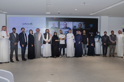 Demo Day participants presented in person and online in the presence of Sukna Ventures Founder and Managing Partner Fares Bardeesi and General Partner Waleed Alballaa, Unifonic Co-founder and CEO Ahmed Hamdan and Co-founder and CTO Hassan Hamdan, and Program Manager Maria Fernanda Garrido, Head of Studio at Sukna Ventures, among others. Demo Day participants presented in person and online in the presence of Sukna Ventures Founder and Managing Partner Fares Bardeesi and General Partner Waleed Alballaa, Unifonic Co-founder and CEO Ahmed Hamdan and Co-founder and CTO Hassan Hamdan, and Program Manager Maria Fernanda Garrido, Head of Studio at Sukna Ventures, among others.