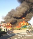 burning bus