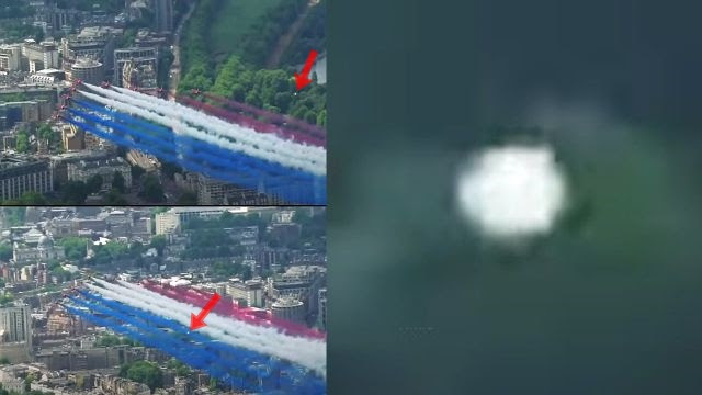 Fast Moving UFO Spotted Live over Buckingham Palace During Queen's Platinum Jubilee Flypast Show Ufo%20buckingham%20palace%20uk