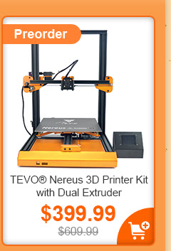 TEVO® Nereus 3D Printer Kit with Dual Extruder