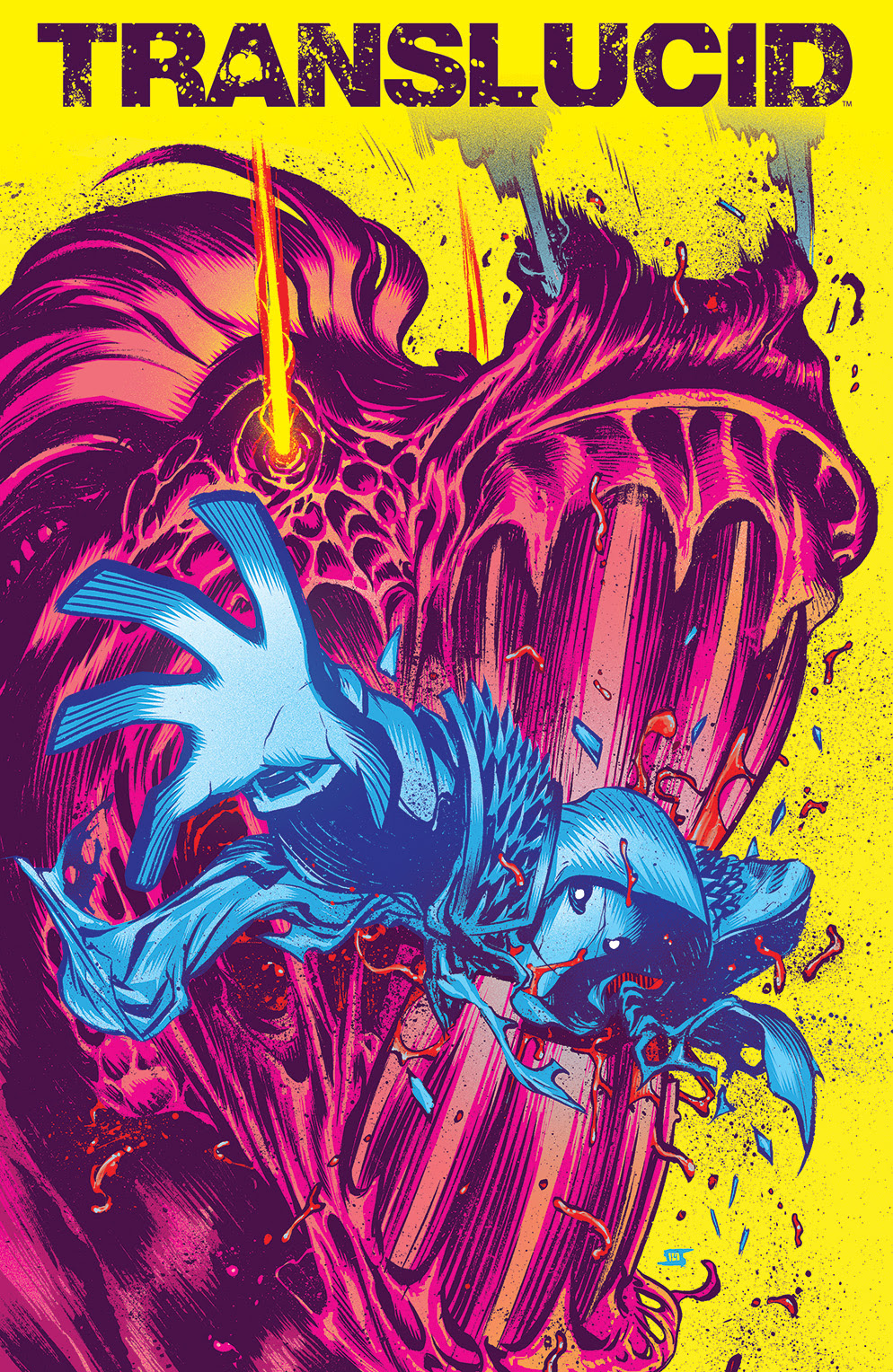 TRANSLUCID #5 Cover by Jeff Stokely