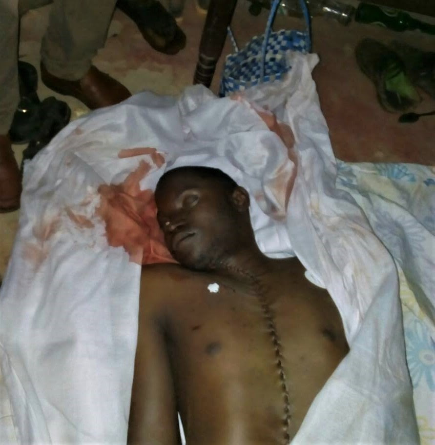  The body of Muluuta Kuzaifa. (Morning Star News)