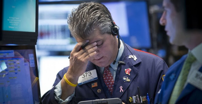 Brókers en Wall Street este lunes. REUTERS/Brendan McDermid
