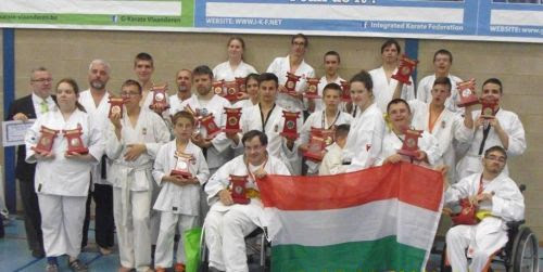 9 aranyérem: a magyarok lettek a legeredményesebbek az I-Karate vb-n
<br>
