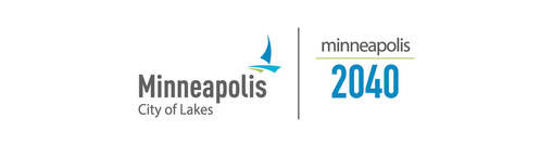 Minneapolis 2040 and City logos