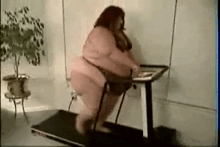 running fat exercise treadmill exercising