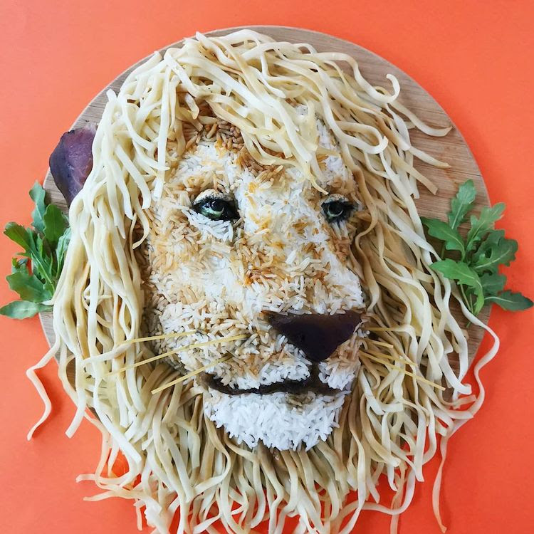 Animal Food Art by De Meal Prepper