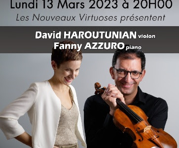 Concert Fanny Azzuro & David Haroutunian