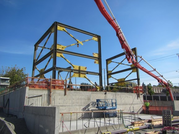 Image of Roosevelt Station’s north head house which will house the escalators and elevators and provide ventilation.
