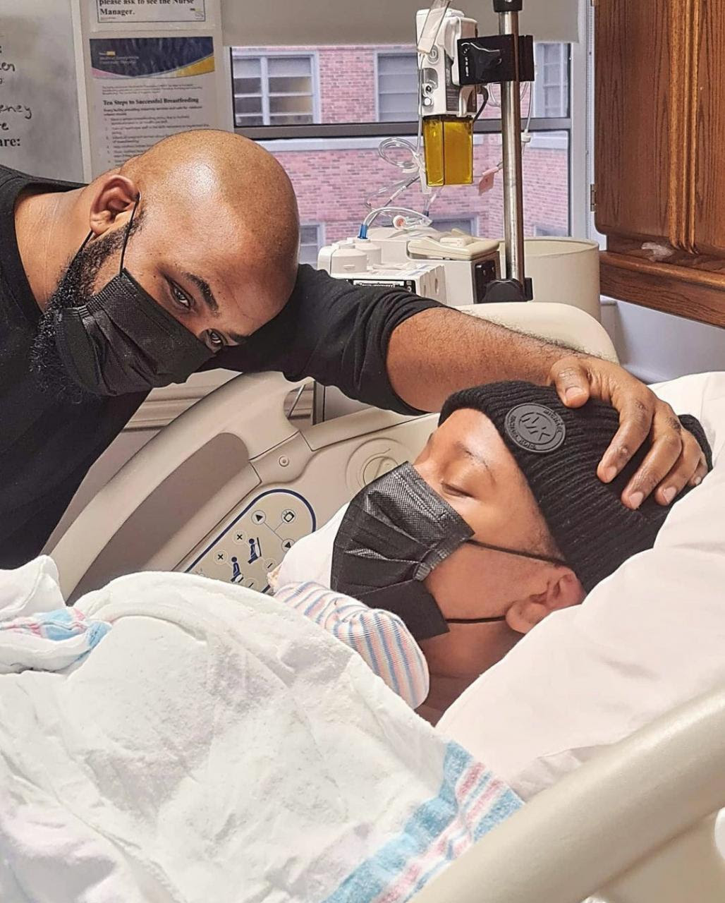 Adesua Etomi-Wellington shares photos documenting her pregnancy, childbirth, and motherhood