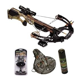 Barnett 78230 Ghost 385 3 20" Headhunter Arrows Crossbow + 3-Pack Lube Wax + Accessory Kit  price