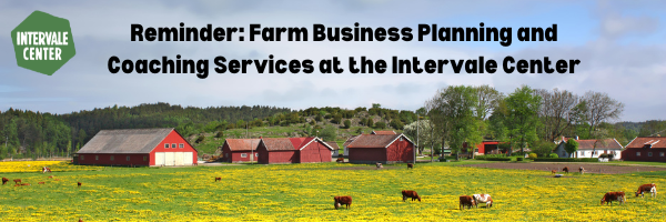 Farm business planning and training services