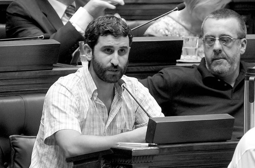 Daniel Caggiani, diputado del Frente Amplio. Foto: Sandro Pereyra (archivo, febrero de 2015)