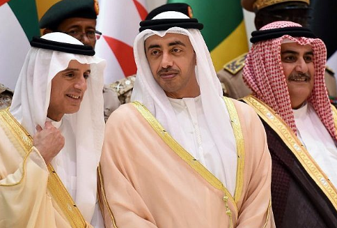 Bahrain-UAE-Saudi-leaders