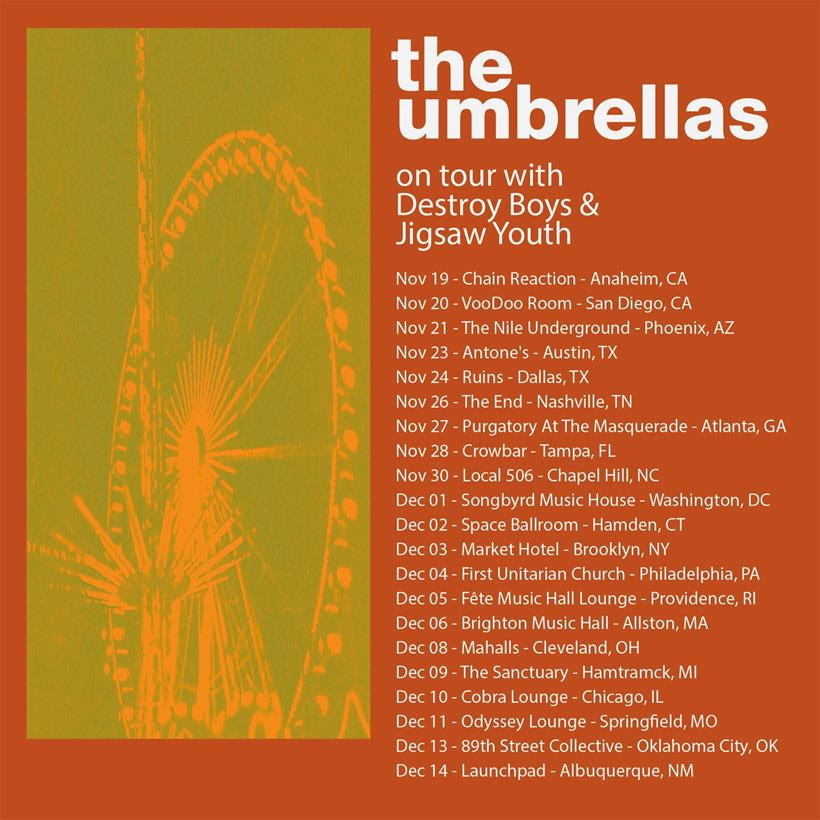 the umbrellas band tour