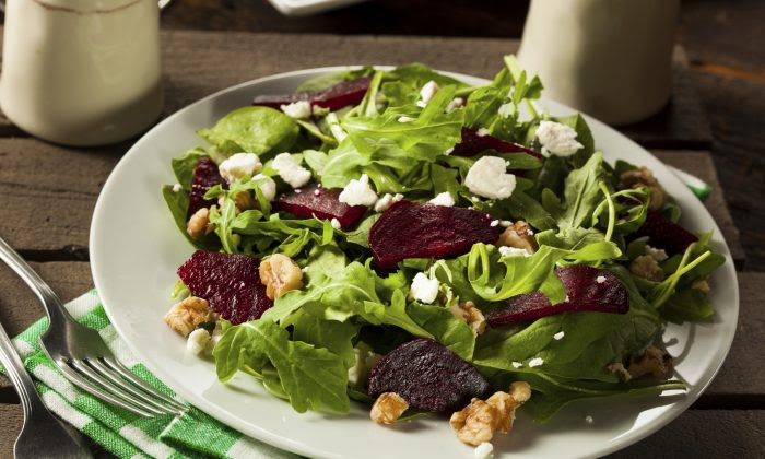 Beet Salad with Walnuts and Goat Cheese Recipe