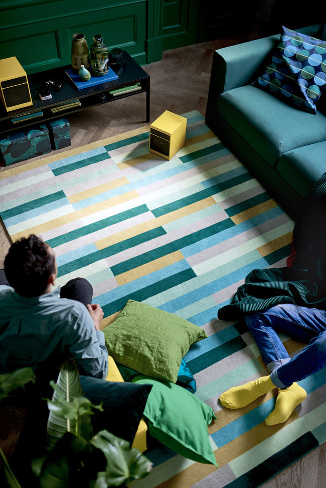 Ikea Novedades 2017 Ph144964 Kronge Alfombra Pelo Corto Lana Algodon Multicolor Lowres