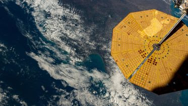 ISS Over Northeastern Coast of Australia