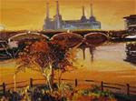 Golden Nocturne, Battersea Power Station - Posted on Tuesday, April 7, 2015 by Adebanji Alade