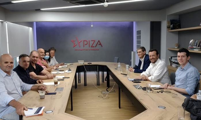 Συνάντηση ΣΥΡΙΖΑ-ΠΣ με εκπροσώπους της Πρωτοβουλίας για τη Διασφάλιση της Δημόσιας Διαχείρισης του Νερού
