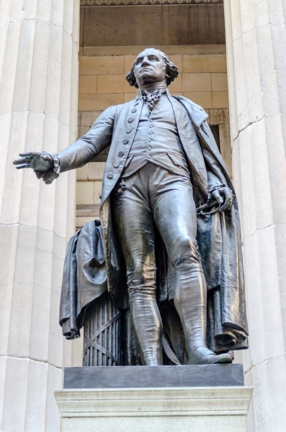federal-hall george Washington statue