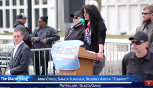 Anni Cyrus, Sharia Survivor, Schools Antifa “Feminist”