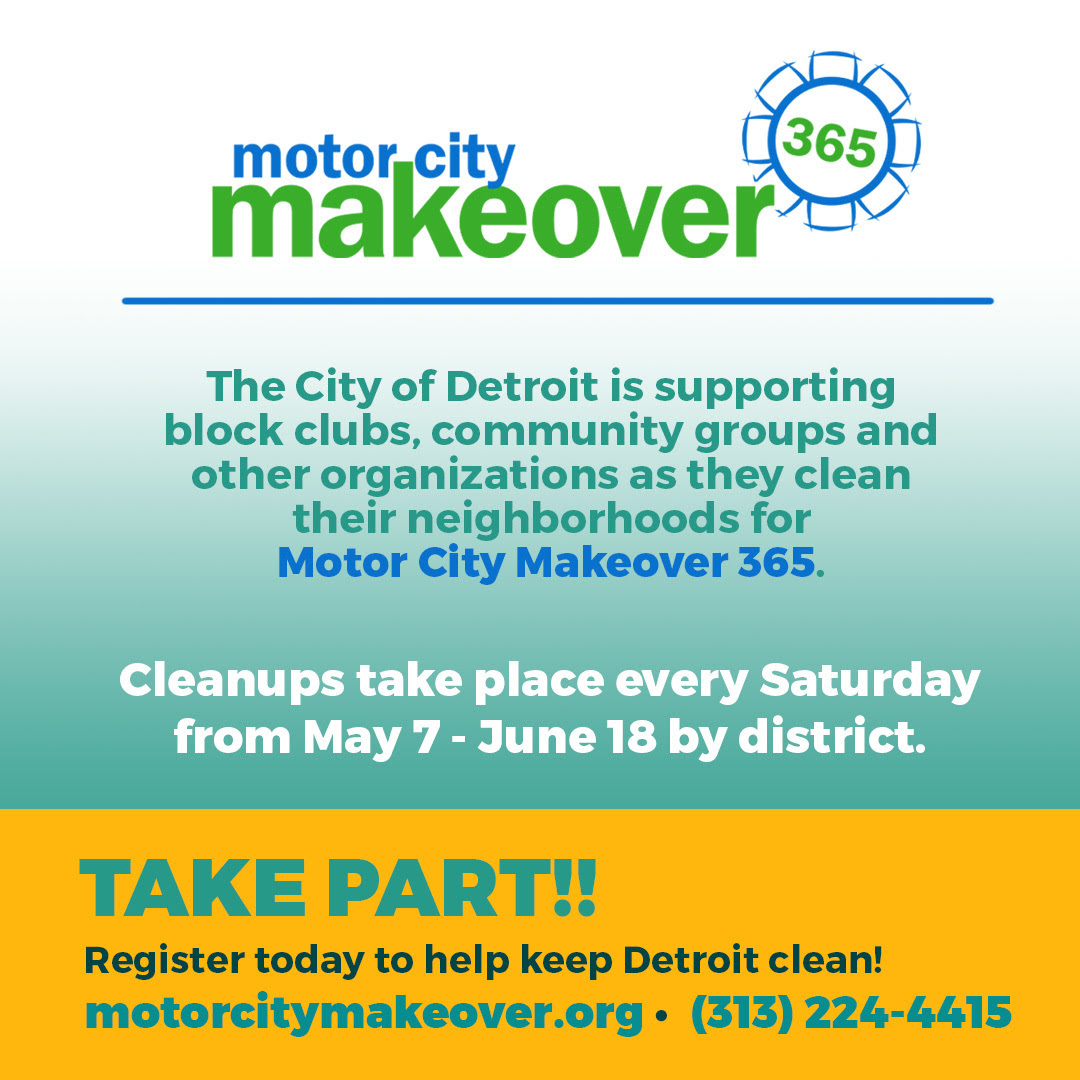 Motor City makeover graphic