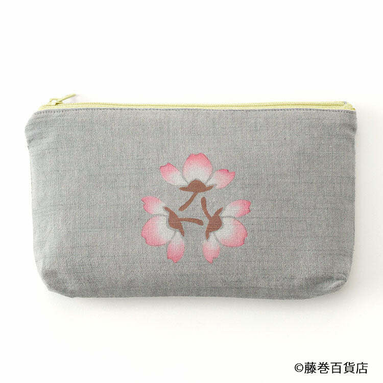型染めポーチ「桜」