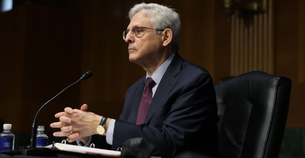 ICYMI: Merrick Garland Abuses His Authority to Suppress Dissent