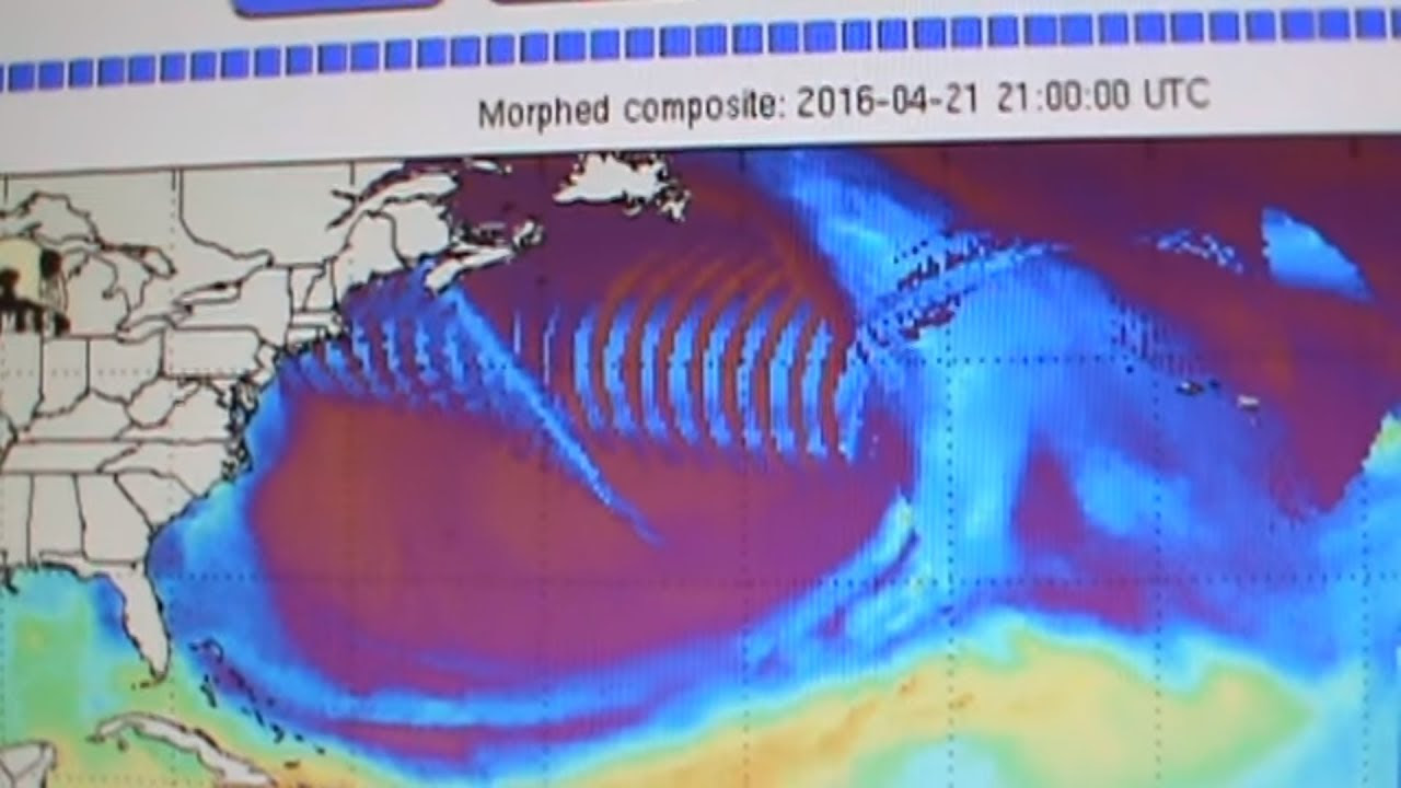Huge Bizzare Wave Anomaly Appears Over New York and Upper East Coast