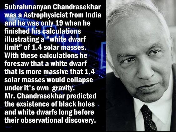 Image result for subramanian chandrasekher