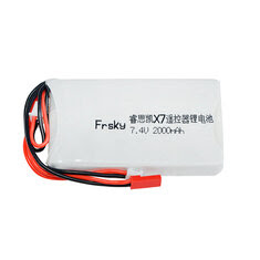 7.4V 2000mAh Lipo Battery Compatible for Frsky Q X7