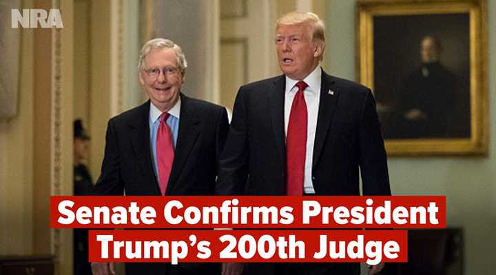 Trump Hits Judicial Milestone