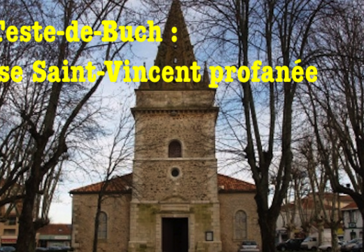 Gironde : église profanée à La Teste-de-Buch