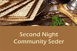 Second Night Community Seder at Temple Beth Avodah ...