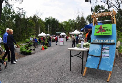 Welcome sign at the 2012 Native Plant Festival