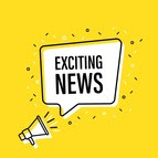 exciting news