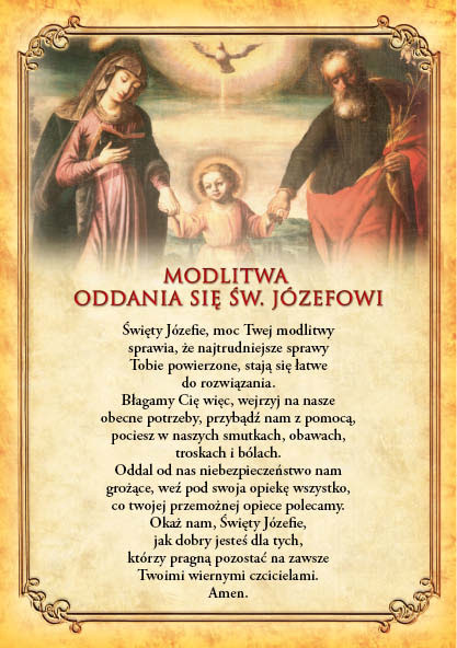 Znalezione obrazy dla zapytania LITANIA DO SW. JOZEFA