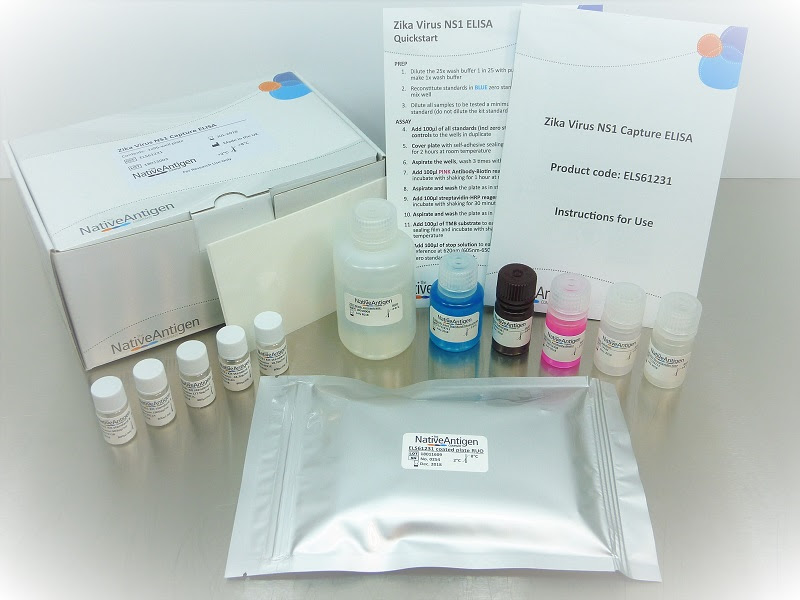 The Native Antigen Company Zika Virus NS1 ELISA assay