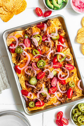 Gut-friendly nachos