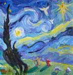 Van Gough And The Shepherds - Posted on Friday, December 5, 2014 by Rita Brace