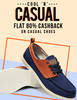   Flat 80% cashback on Casu...