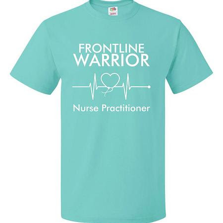 Frontline Warrior Nurse Practitioner T-SHIRT-UNISEX