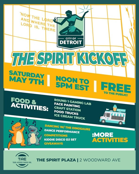 Spirit Kickoff 2022 flyer